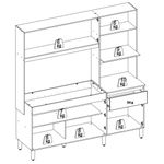 Cozinha-Compacta-5-Portas-1-Gaveta-Amaranto-Demobile