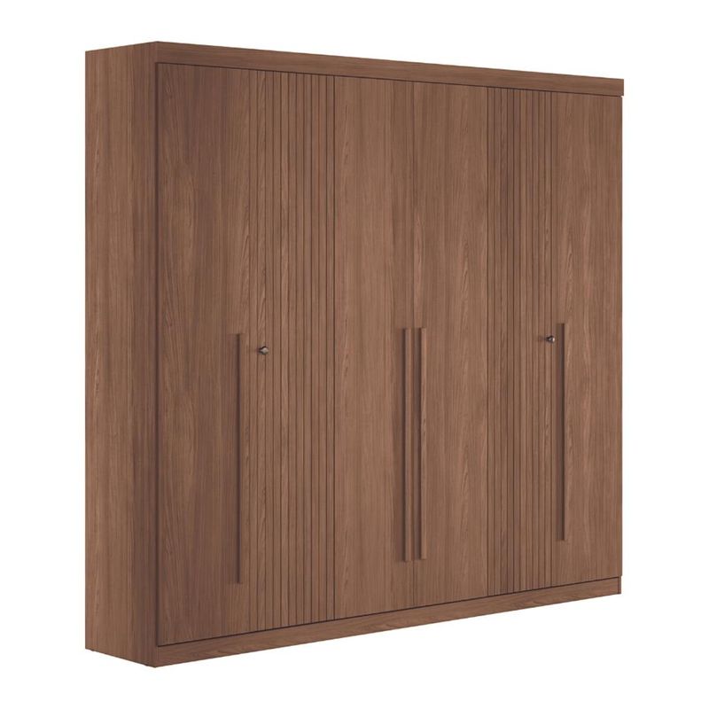 Guarda-Roupa-Casal-6-Portas-4-Gavetas-Ripado-Buriti-Santos-Andira