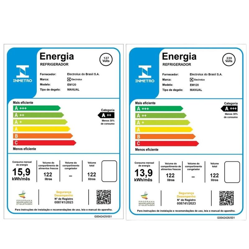 Frigobar-Electrolux-EM120-122L