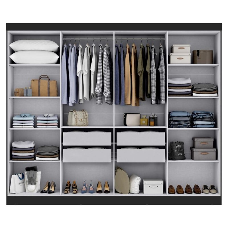 Guarda-Roupa-Casal-Espelho-8-Portas-4-Gavetas-MDF-Genebra-Maxel