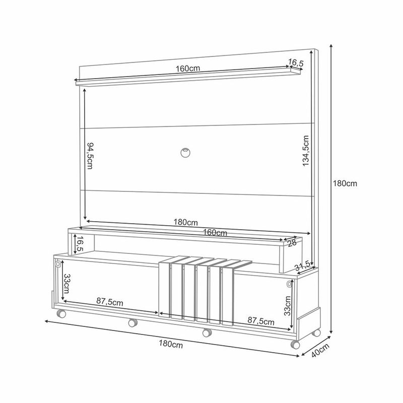 Estante-Home-para-TV-ate-65-Polegadas-2-Portas-Ripado-com-Rodizios-Bold-HB-Moveis