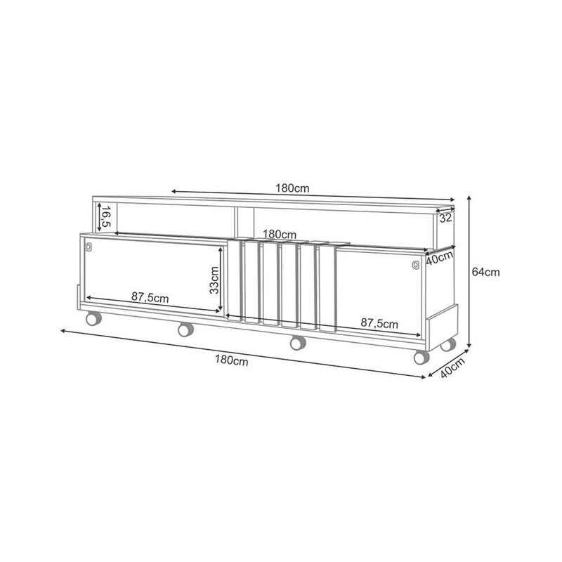 Rack-para-Tv-ate-70-Polegadas-2-Portas-Ripado-com-Rodizios-Graci-HB-Moveis