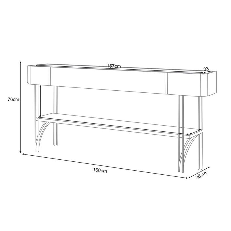 Aparador-160cm-Vivant-HB-Moveis
