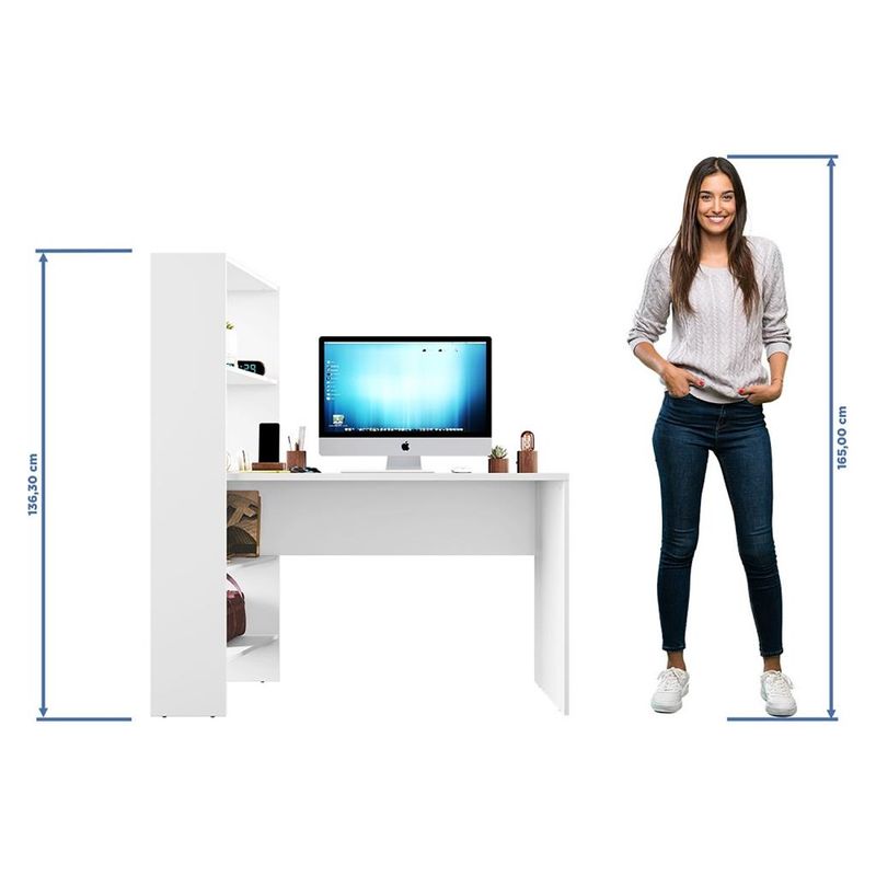Escrivaninha-com-Estante-Office-NT-2105-Notavel-Moveis