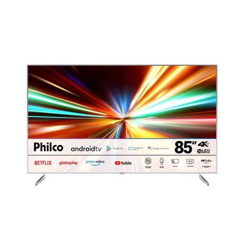 Smart TV Philco 85 Polegadas QLED Android PTV85F8TAGCM