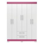 Guarda-Roupa-Solteiro-6-Portas-2-Gavetas-Flex-NT-6015-Notavel-Moveis