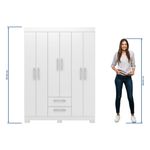 Guarda-Roupa-Solteiro-6-Portas-2-Gavetas-Flex-NT-6015-Notavel-Moveis
