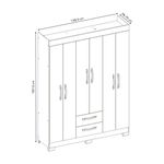 Guarda-Roupa-Solteiro-6-Portas-2-Gavetas-NT-6015-Notavel-Moveis