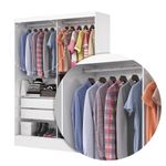 Guarda-Roupa-Solteiro-Espelho-2-Portas-de-Correr-2-Gavetas-Belem-Carioca-Moveis