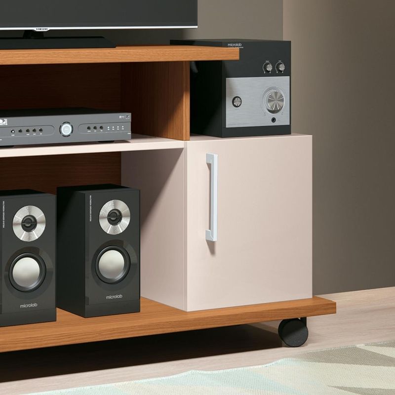 Rack-para-TV-de-ate-26-Polegadas-com-Rodizios-Smart-HB-Moveis