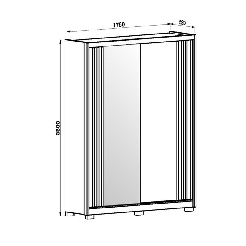 Guarda-Roupa-Solteiro-2-Portas-de-Correr-3-Gavetas-Ripado-Colorado-Moval