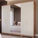 Guarda-Roupa-Casal-com-Espelho-6-Portas-6-Gavetas-La-Belle-Panan-Moveis