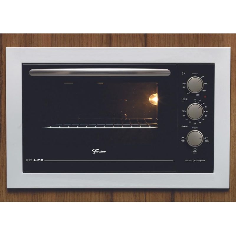 Forno-Eletrico-de-Embutir-Fischer-Fit-Line-48L