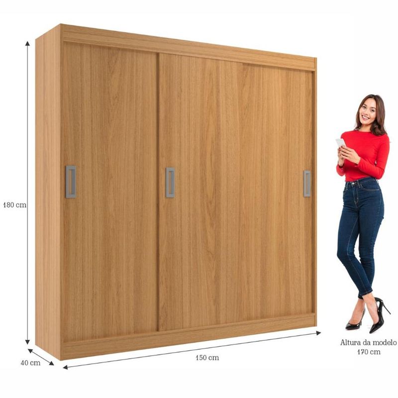 Guarda-Roupa-Casal-3-Portas-de-Correr-2-Gavetas-Lisboa-Evidencia-Moveis