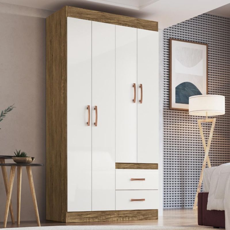 Guarda-Roupa-Solteiro-4-Portas-2-Gavetas-Cordova-Doripel