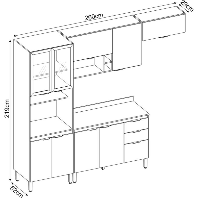 Cozinha-Compacta-4-Pecas-FL0006--Firenza-Demobile