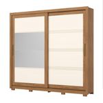 Guarda-Roupa-Casal--Espelhos-2-Portas-de-Correr-4-Gavetas-Medelin-Briz