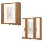Guarda-Roupa-Casal-Espelho-6-Portas-3-Gavetas-Flex-B357-Briz