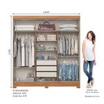 Guarda-Roupa-Casal-Espelho-6-Portas-3-Gavetas-Flex-B357-Briz