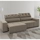 Sofá 3 Lugares Retratil e Reclinável 230cm Veludo Artemis Viero Móveis