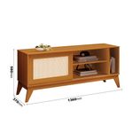 Rack-para-TV-ate-55-Polegadas-1-Porta-136cm-Cayman-EDN-Moveis