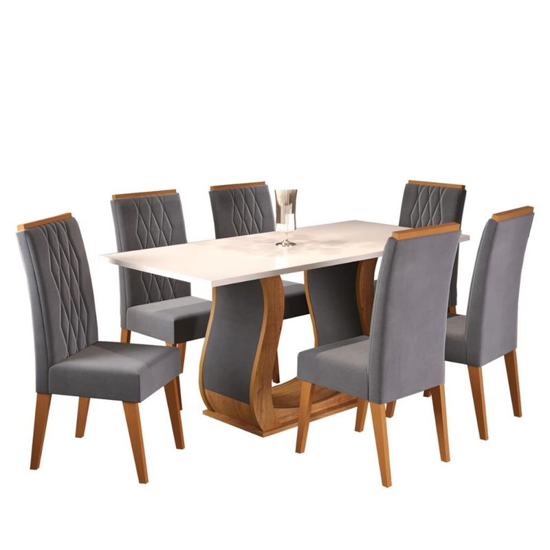 Conjunto-Sala-de-Jantar-Mesa-Bertioga-6-Cadeiras-Cristal-Viero