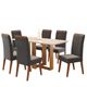 Conjunto Sala de Jantar Mesa Coke 6 Cadeiras Cristal Viero