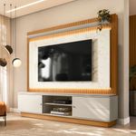 Rack-com-Painel-para-TV-ate-75-Polegadas-2-Portas-180cm-Led-Flex-Guararapes-Linea-Brasil