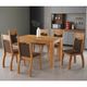 Conjunto Sala de Jantar Mesa Amanda 6 Cadeiras Florença Viero