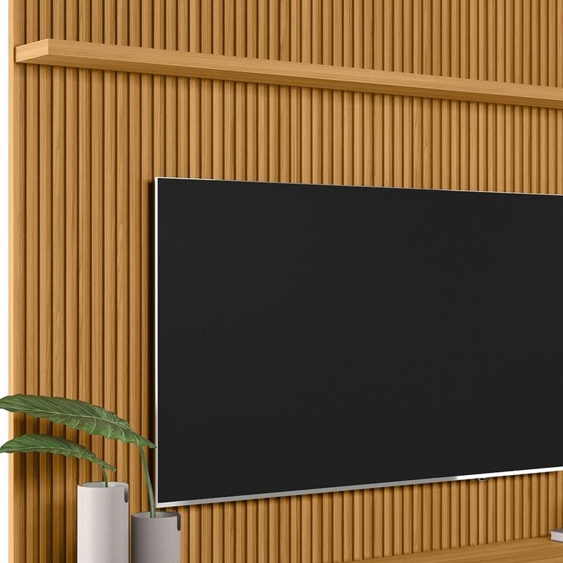Rack-com-Painel-para-TV-ate-75-Polegadas-2-Gavetas-Ripado-mod-22-Los-Angeles-Linea-Brasil