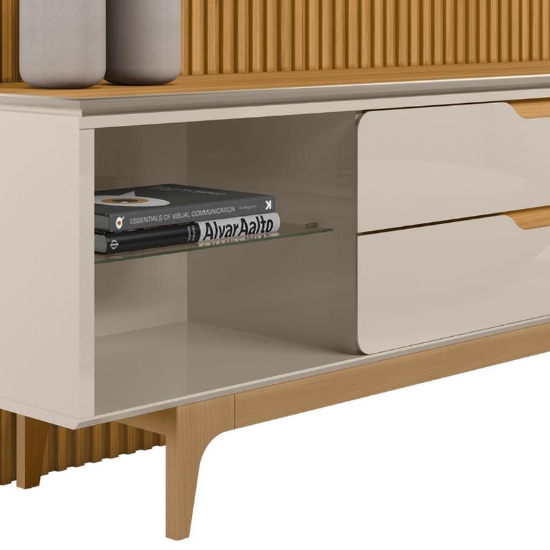 Rack-com-Painel-para-TV-ate-75-Polegadas-2-Gavetas-Ripado-mod-22-Los-Angeles-Linea-Brasil