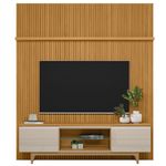 Rack-com-Painel-para-TV-ate-75-Polegadas-2-Portas-Ripado-mod-22-Miami-Linea-Brasil