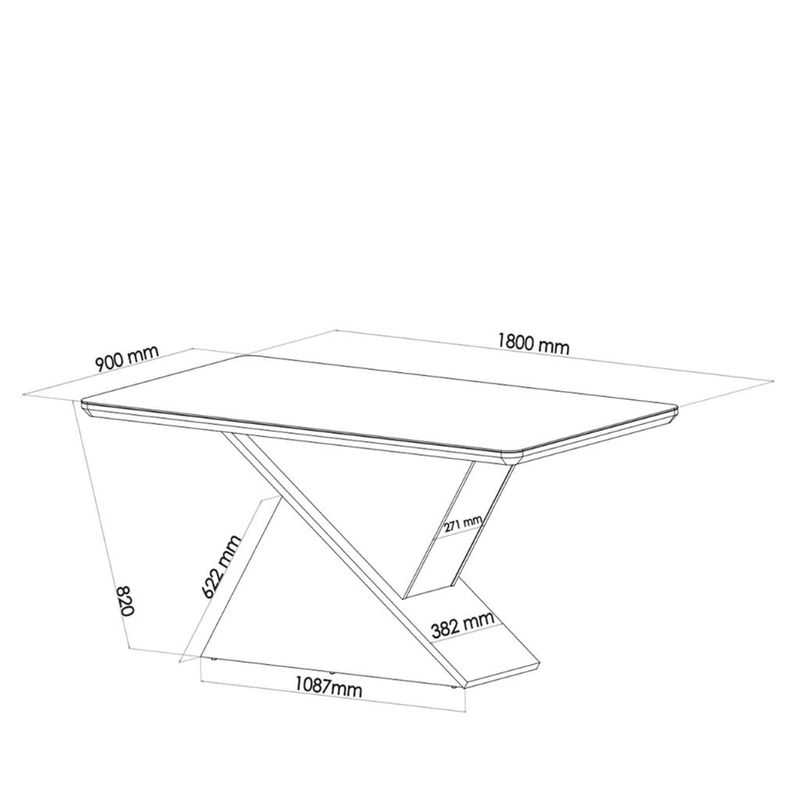 Conjunto-Sala-de-Jantar-Mesa-Glamurosa-6-Cadeiras-Topazio-Viero