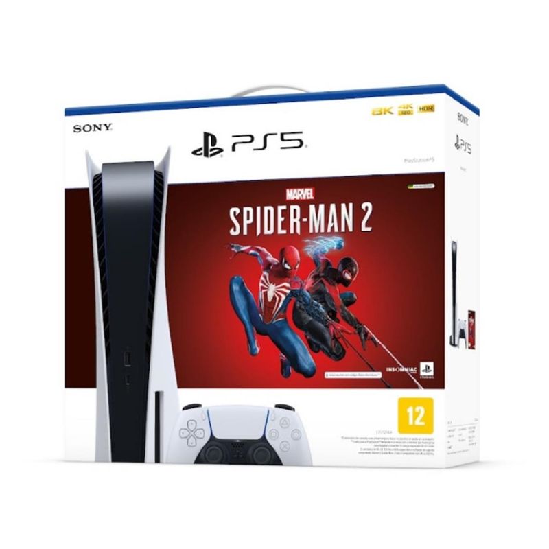 Console-Sony-PlayStation-5---Marvel-Spider-Man-2-