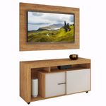 Rack-com-Painel-para-TV-ate-42-Polegadas-2-Portas-Palermo-Viero