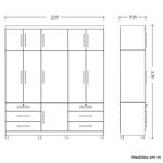 Guarda-Roupa-Casal-11-Portas-6-Gavetas-Triton-Albatroz