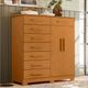 Cômoda 2 Portas 8 Gavetas Verona Albatroz