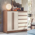 Comoda-5-Gavetas-2-Portas-com-Pes-Malaga-Gold-Santos-Andira