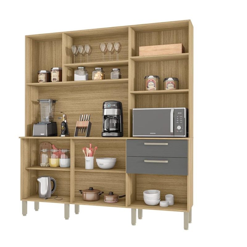 Cozinha-Compacta-6-Portas-2-Gavetas-Ferrara-Kits-Parana