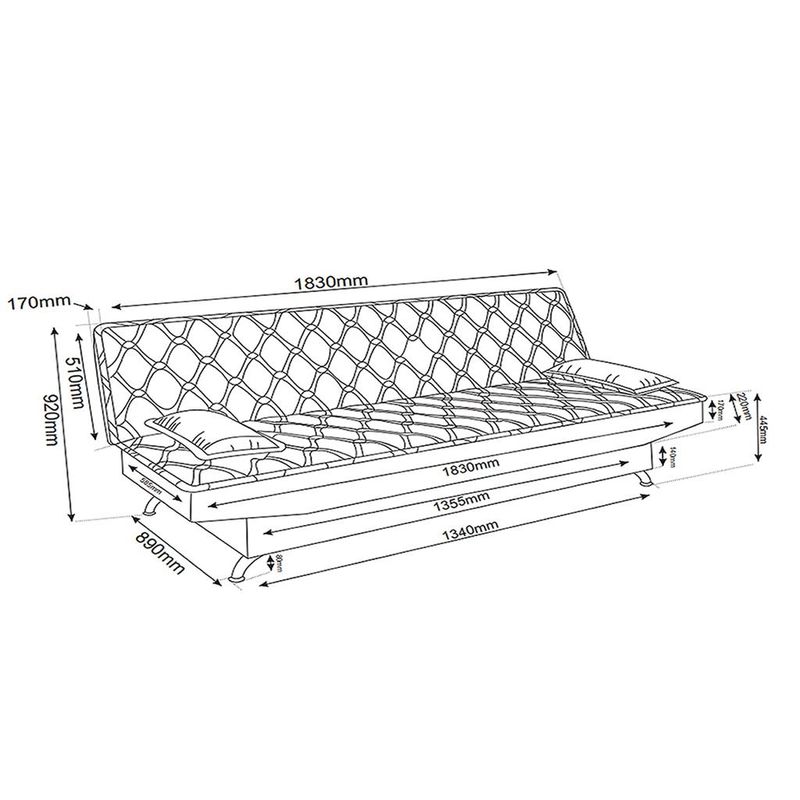Sofa-Cama-183cm-Veludo-Everest-Viero