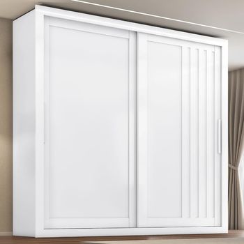 Guarda Roupa Casal 2 Portas de Correr Trianon Zanzini