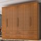 Guarda Roupa Casal 6 Portas 6 Gavetas Maximus Plus II Zanzini Zanzini