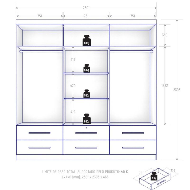 Guarda-Roupa-Casal-6-Portas-6-Gavetas-Maximus-Plus-II-Zanzini-Zanzini