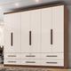 Guarda Roupa Casal 6 Portas 6 Gavetas Maximus Plus II Zanzini Zanzini