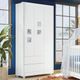 Guarda Roupa Infantil 3 Portas 2 Gavetas Life Tigus Baby