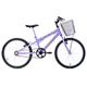 Bicicleta Kiss Com Cesta Aro 20 Free Action