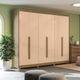 Guarda Roupa Casal 6 Portas 6 Gavetas CB03N566 Kappesberg