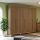 Guarda Roupa Casal 6 Portas 6 Gavetas CB03N566 Kappesberg
