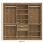 Guarda-Roupa-Casal-6-Portas-2-Gavetas-M569-Kappesberg