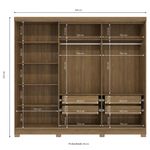 Guarda-Roupa-Casal-com-Espelho-5-Portas-4-Gavetas-CB01N564-Kappesberg